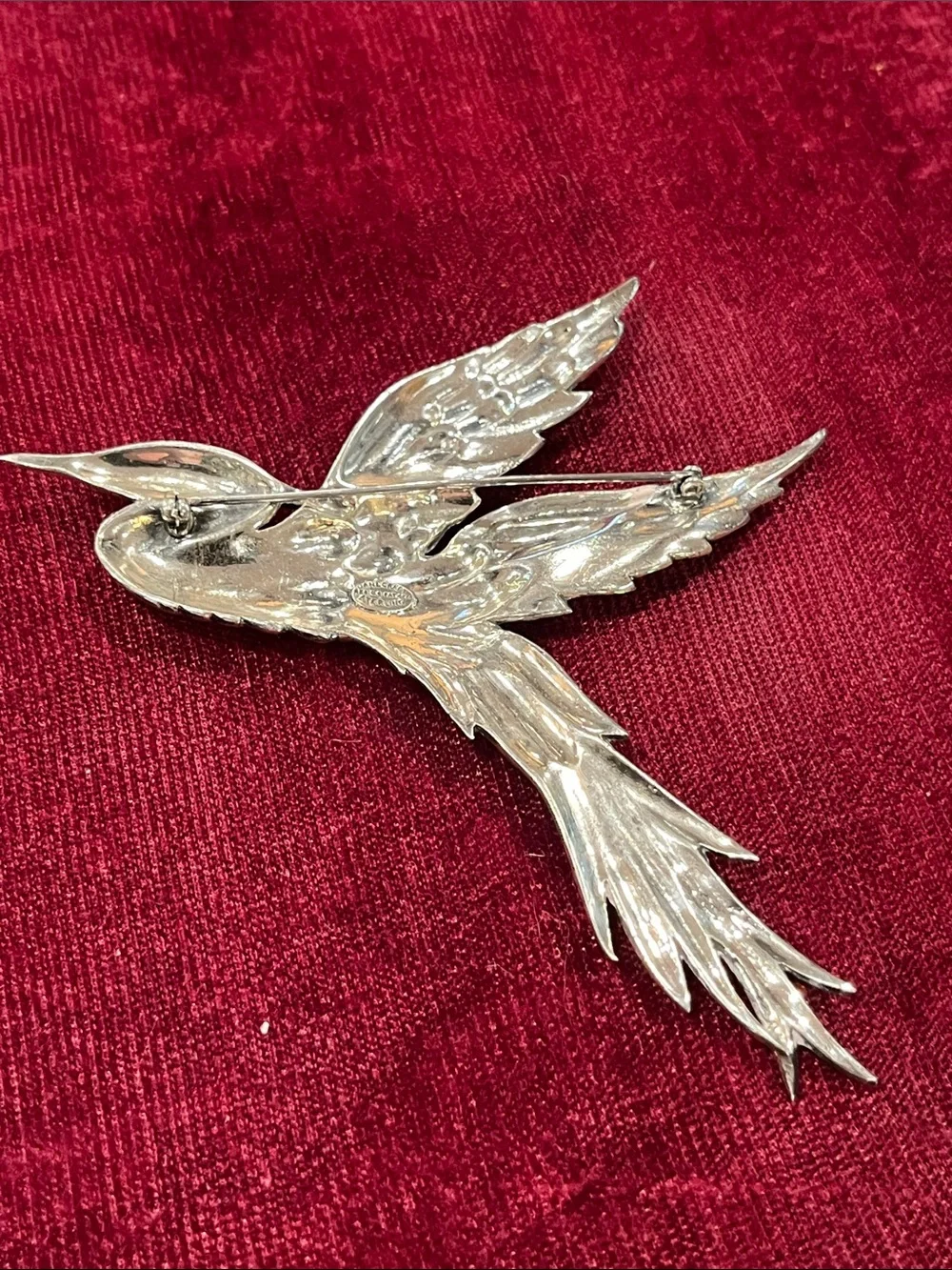 Vintage Danecraft Sterling Heron Bird